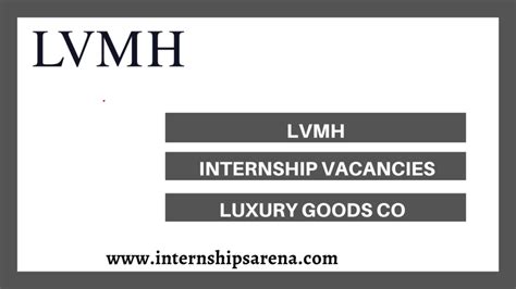 internship at givenchy|lvmh intern.